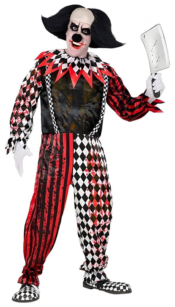 Killerclown Herrenkostüm Deluxe Größe: XXL Produktbild 