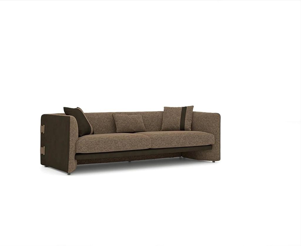 Design Luxus Wohnzimmer 6tlg Garnitur Polstermöbel Einrichtung Dreisitzer Sofas