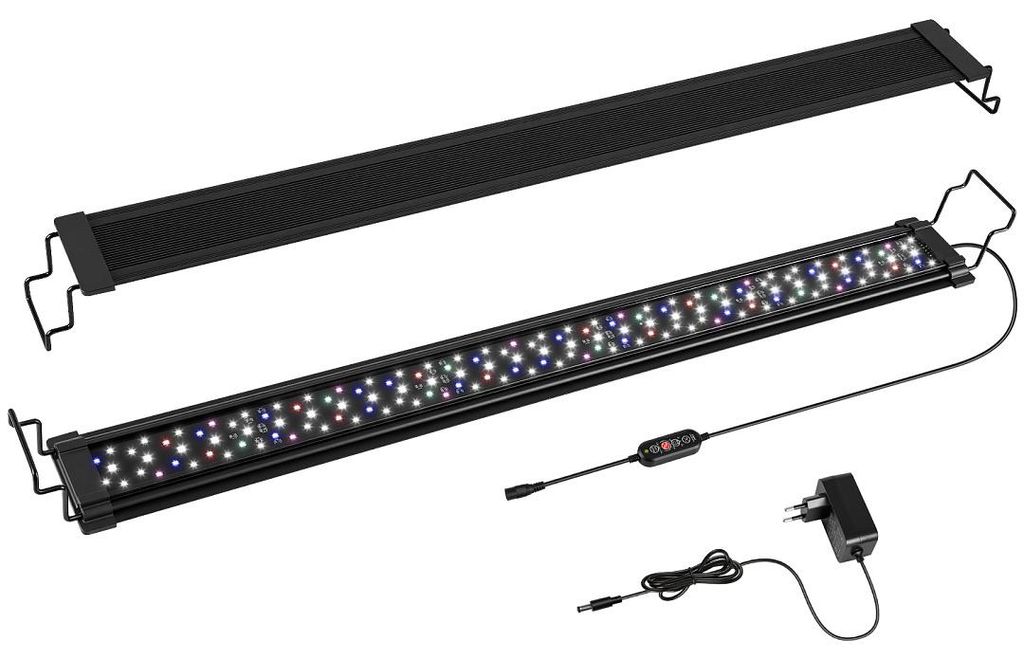Lampada LED colorata per acquari, impermeabile, da 30W, con Immagine del prodotto 