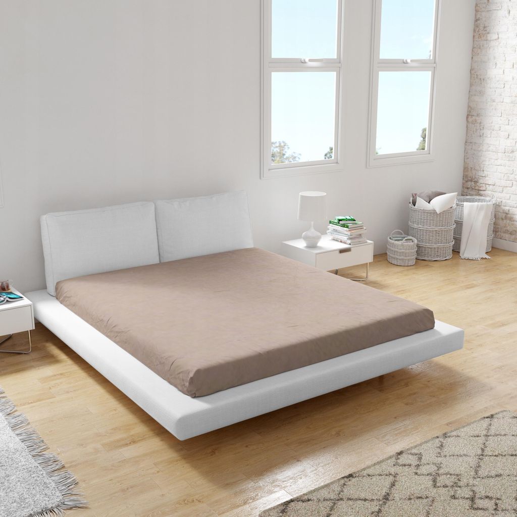 Bettlaken - Spannbettlaken mit Gummizug - 160x200 cm - Produktbild 