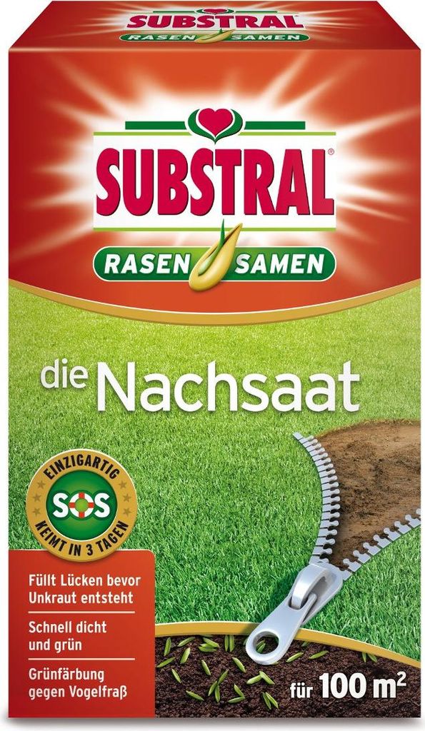 SUBSTRAL® 84951 SUBSTRAL® DIE NACHSAAT Rasensamen 2 kg Image du produit 