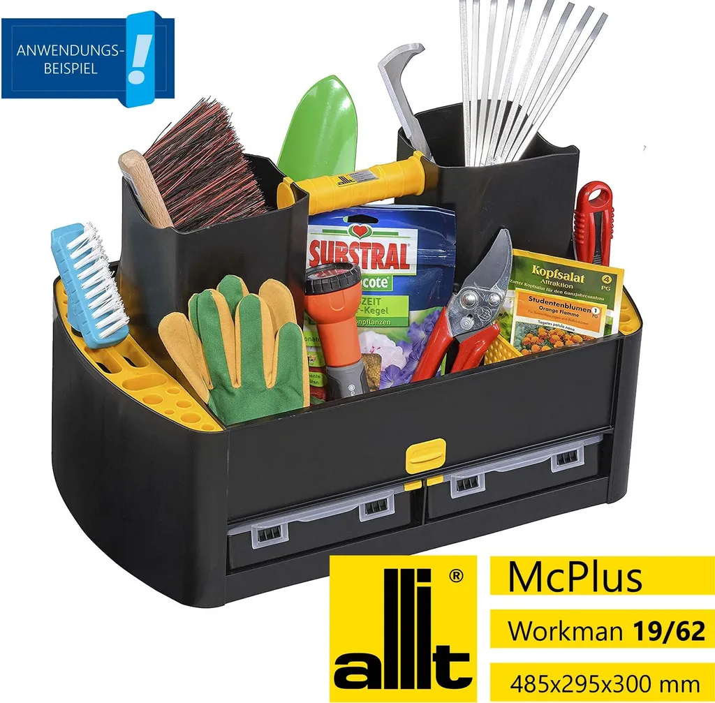 Caisse à Outils Professionnelle McPlus Workman 19/62 Robuste Allit