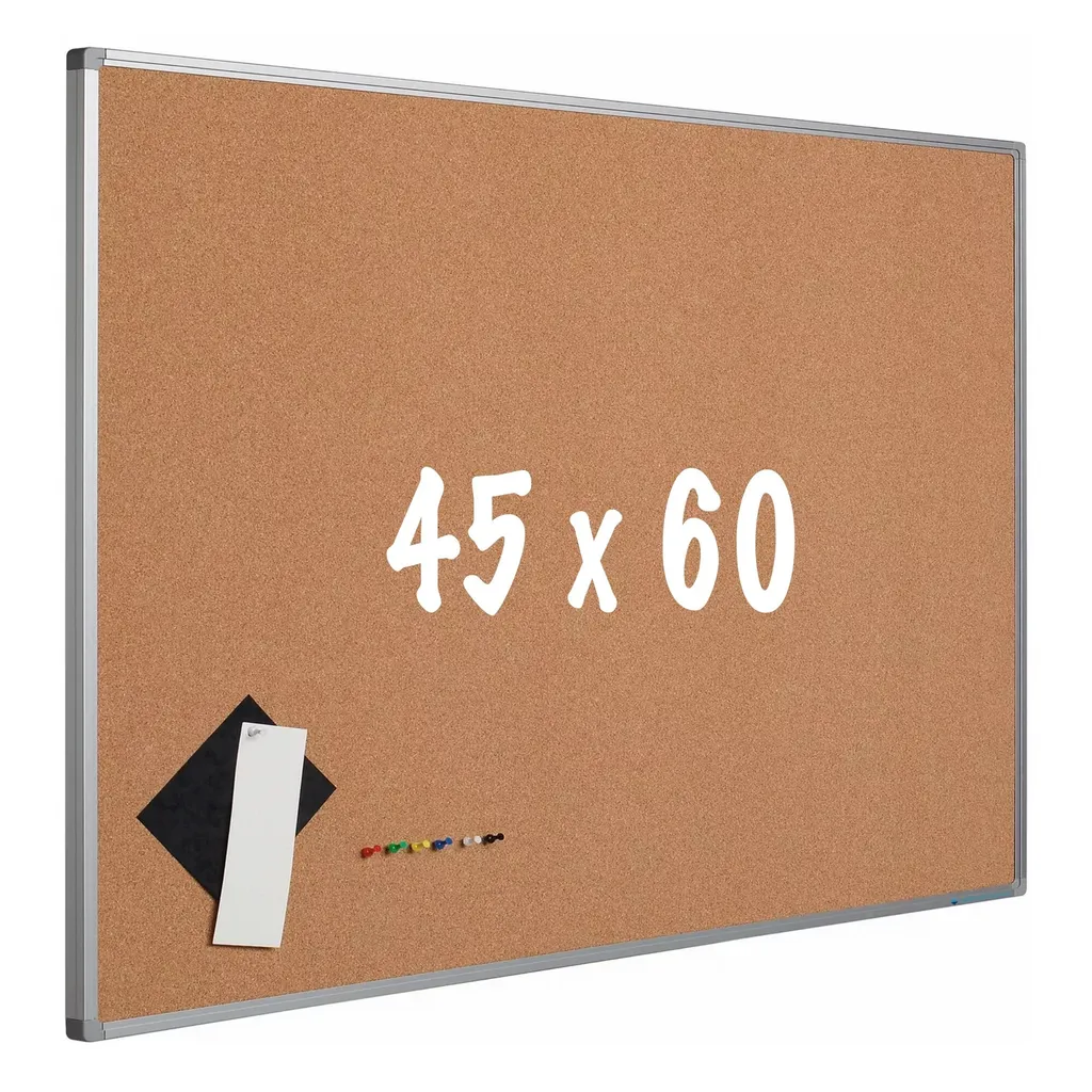 Lavagna in Sughero per Casa e Cucina 45x60 PRO Ingrid - Kit Completo