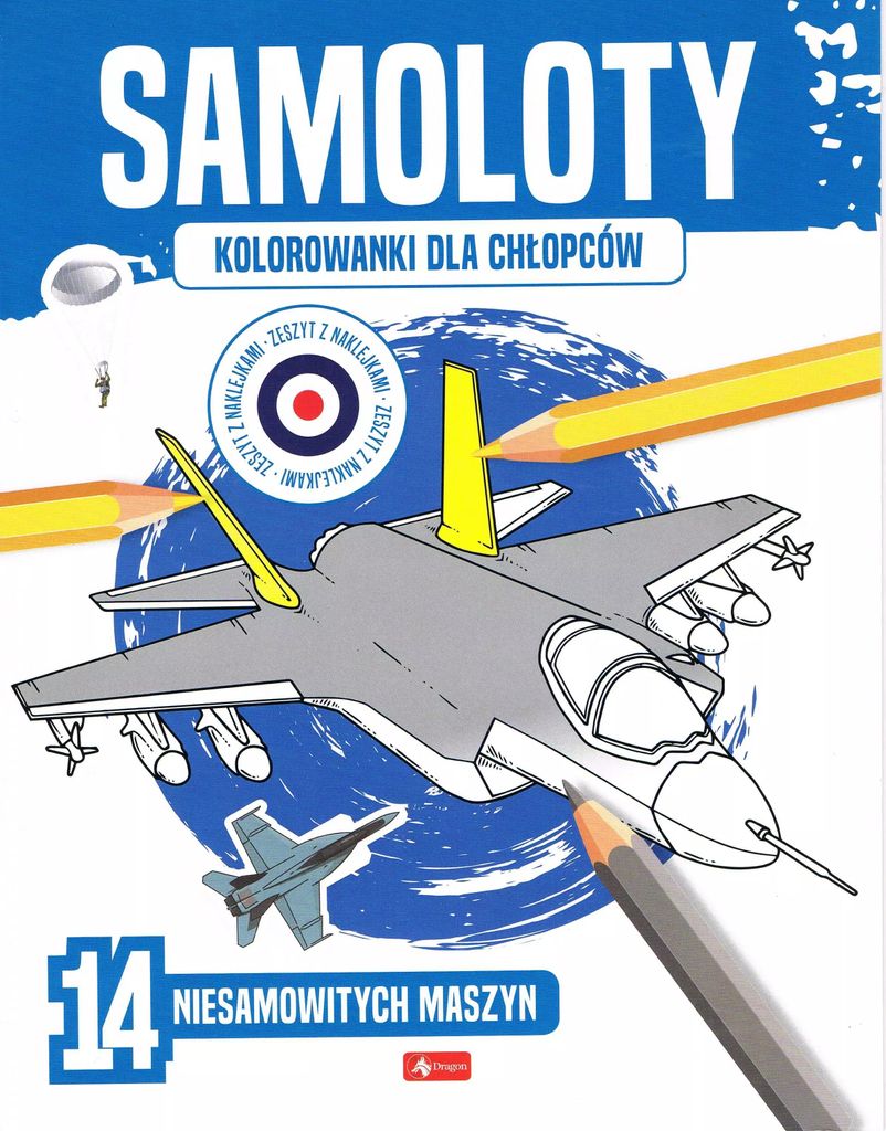 Flugzeuge. Malbücher für Jungen