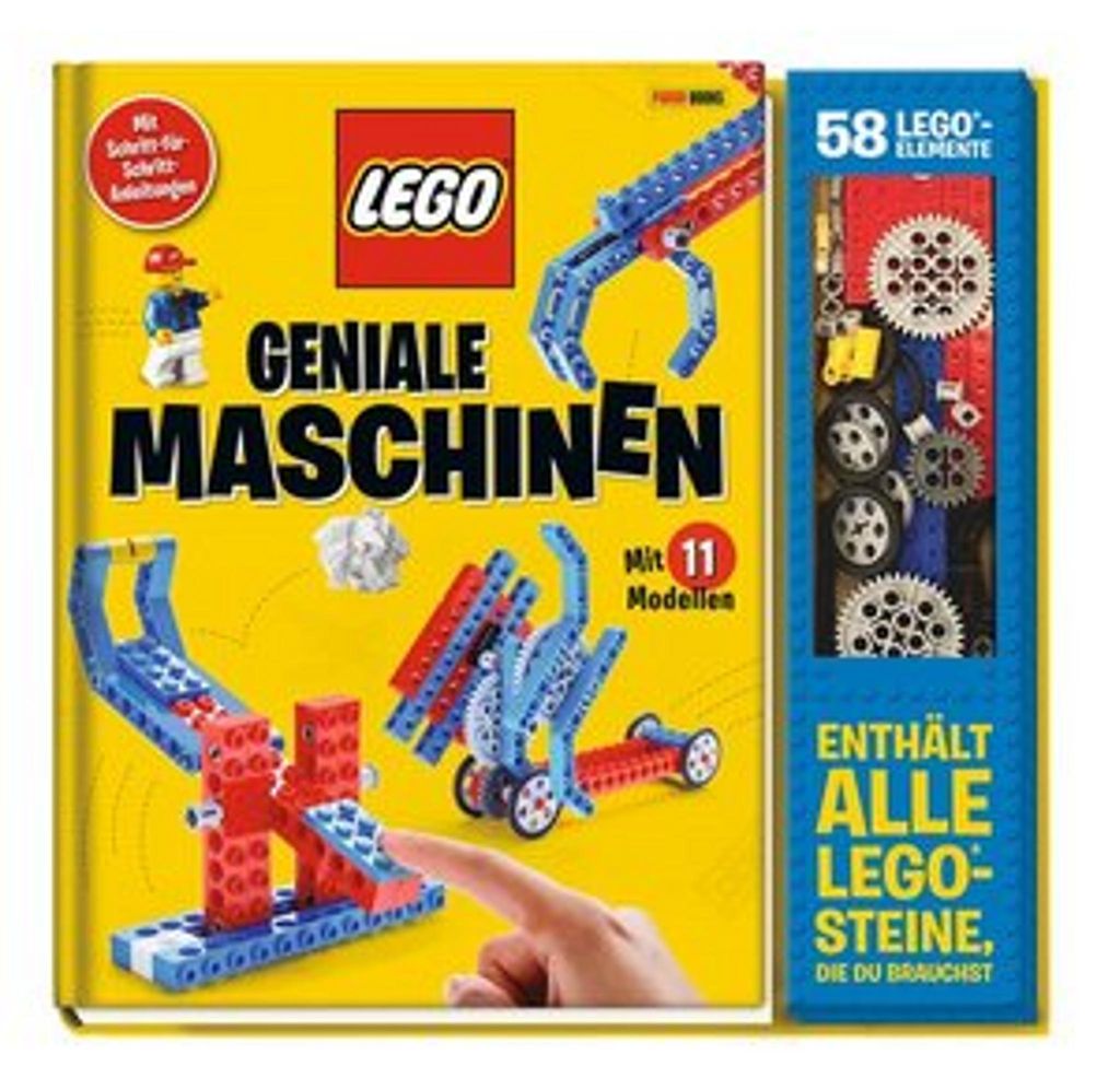 LEGO Buch 'Geniale Maschinen' mit 11 Modellen Immagine del prodotto 