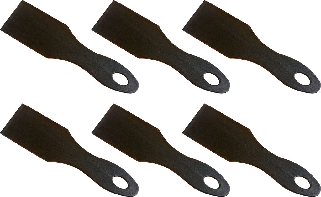 METALTEX Raclette špachtľa 14x4cm čierna 6 kusov Obrázok produktu 