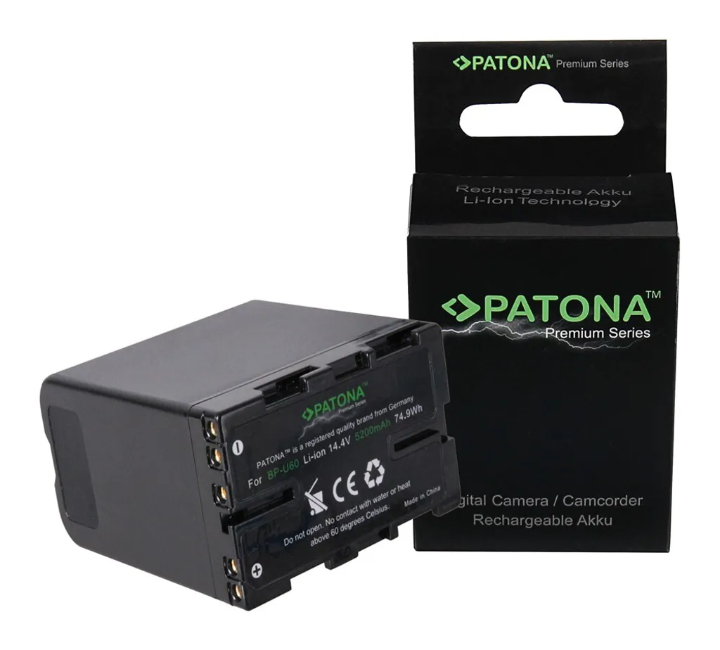 Batterie BP-U60 anti-coupure pour caméscopes professionnels Sony PMW