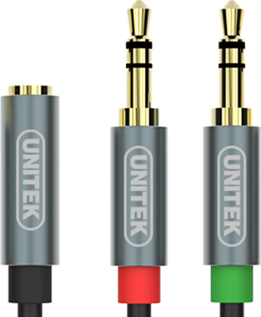Unitek Y-C957ABK Splitter Cuffie PC: Qualità Oro al Miglior Prezzo