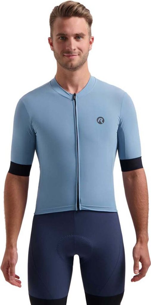 Rogelli Signature Kurzarm-radtrikot Blau L Herren Blau L