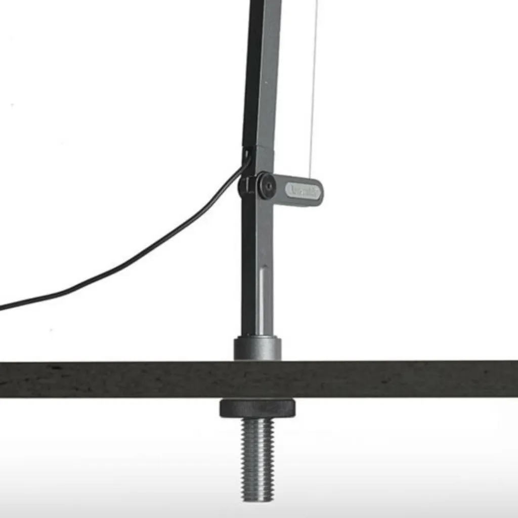 Support Table Artemide Demetra Noir 1744050A : Stable et Anti-Rayures