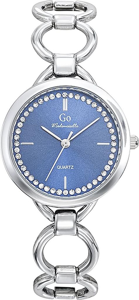 Girl Only Armbanduhr silber Metall Mademoiselle Damen Analog-Quarzuhr UGO695423