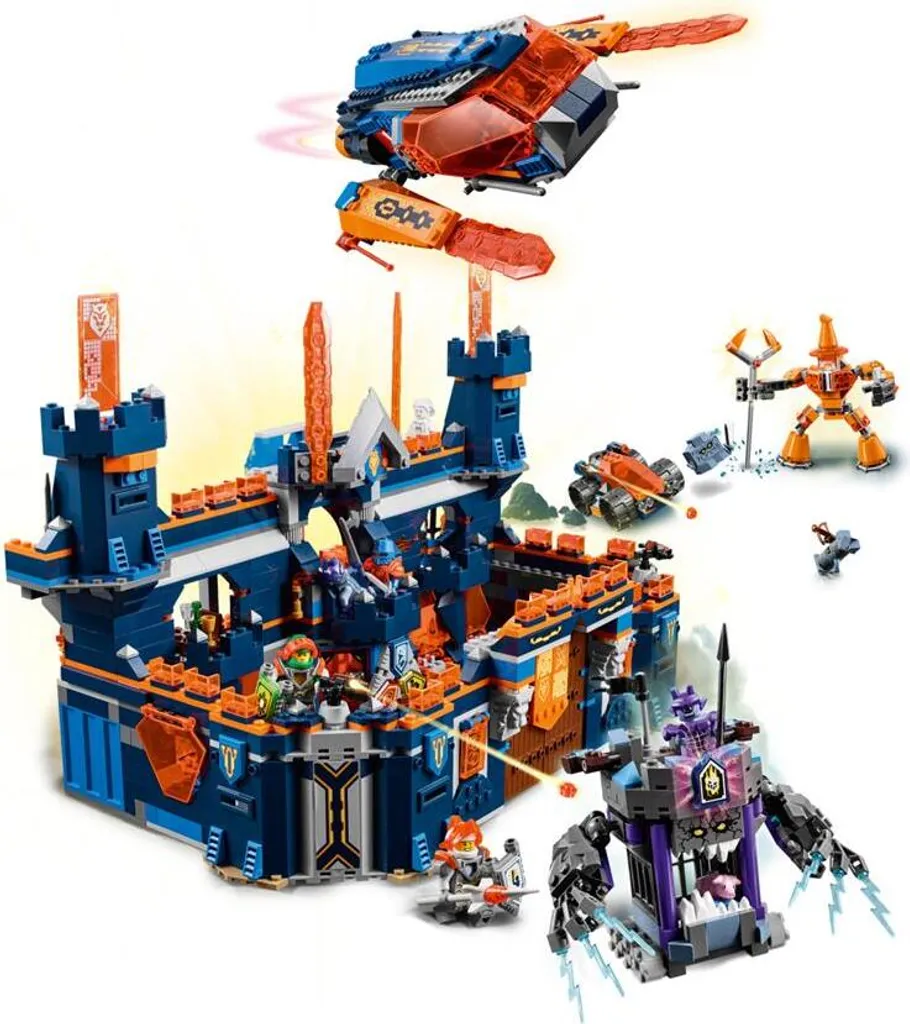 Grand château LEGO 70357 Nexo Knights interactif et transformable
