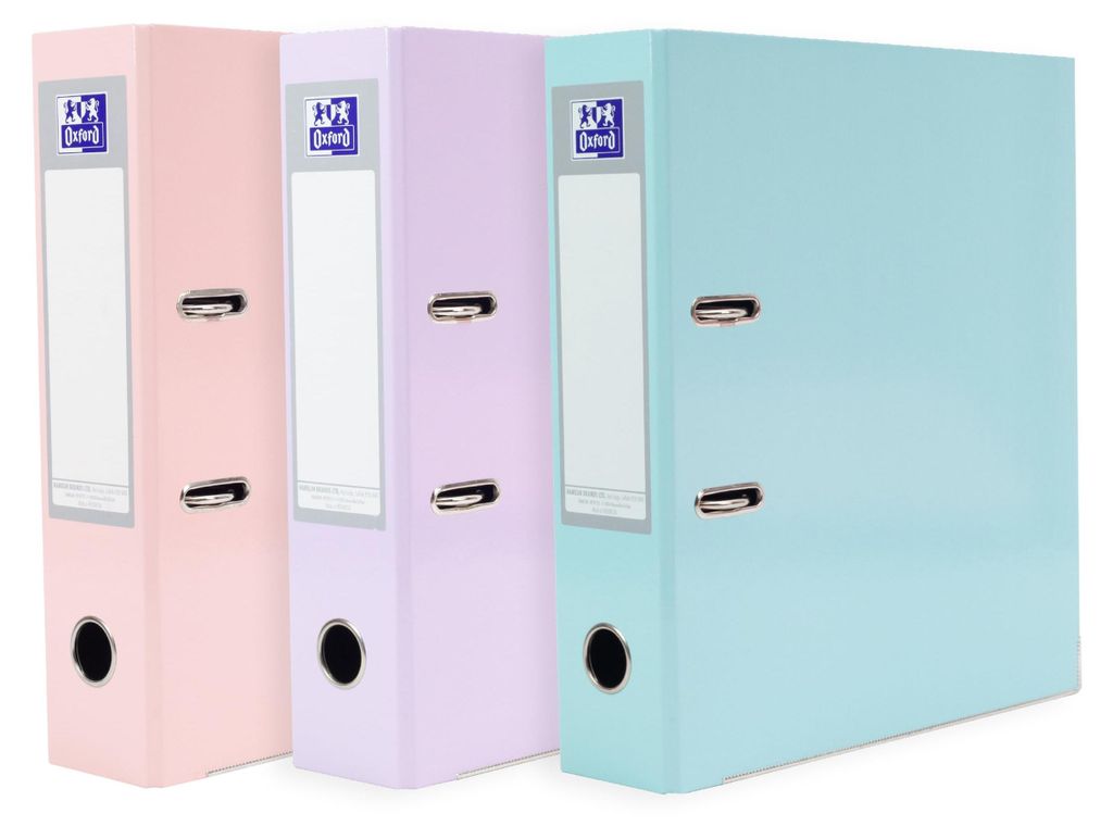 Raccoglitori Oxford per ufficio, set da 3, formato A4, Immagine del prodotto 