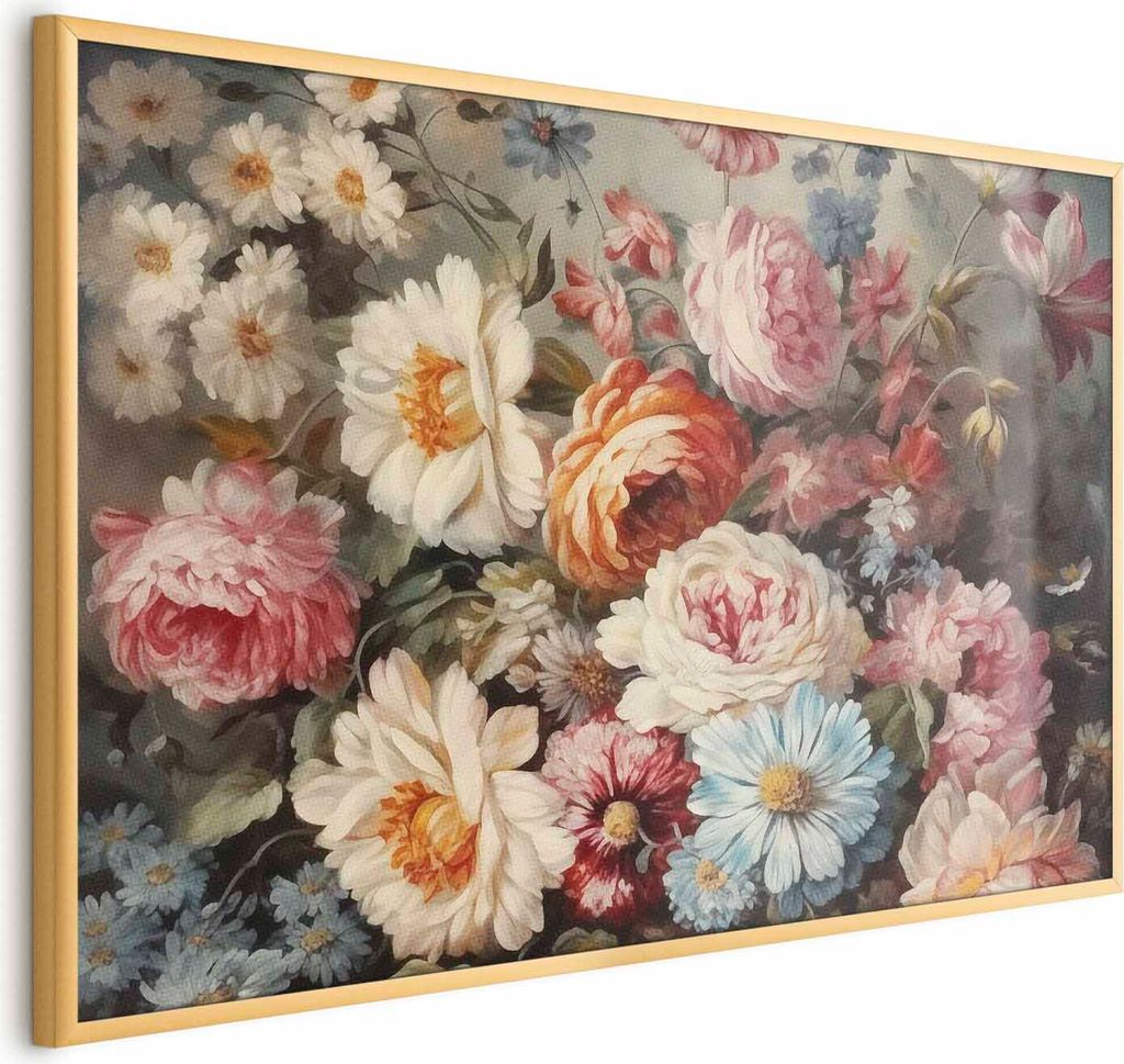 Posterpapier Poster - Scent of Garden Flowers 60x40 cm Blumen b-H-10018-ao-a