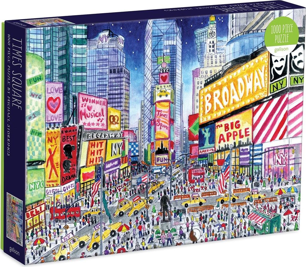 Galison Puzzle Times Square 1000 dílků Zdjęcie produktu 
