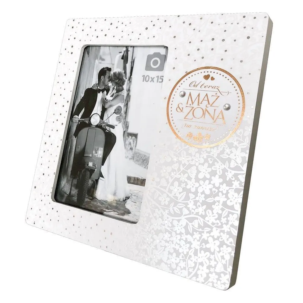 Cadre photo de mariage Frame Moments Wedding Rm-036 - Style élégant