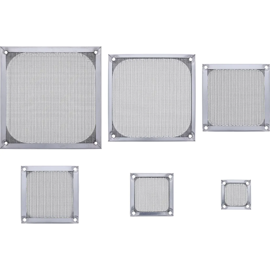 InLine 33374A Filtro Ventola 40x40mm Alluminio per Workstation e DVR - 4