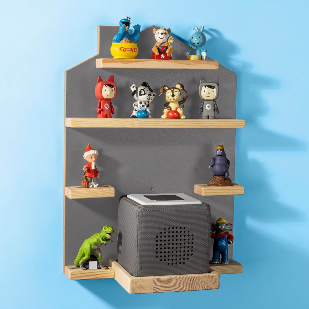 Regal zur Aufbewahrung von Tonies -Figuren und Toniebox , Maße: 30 x 42cm