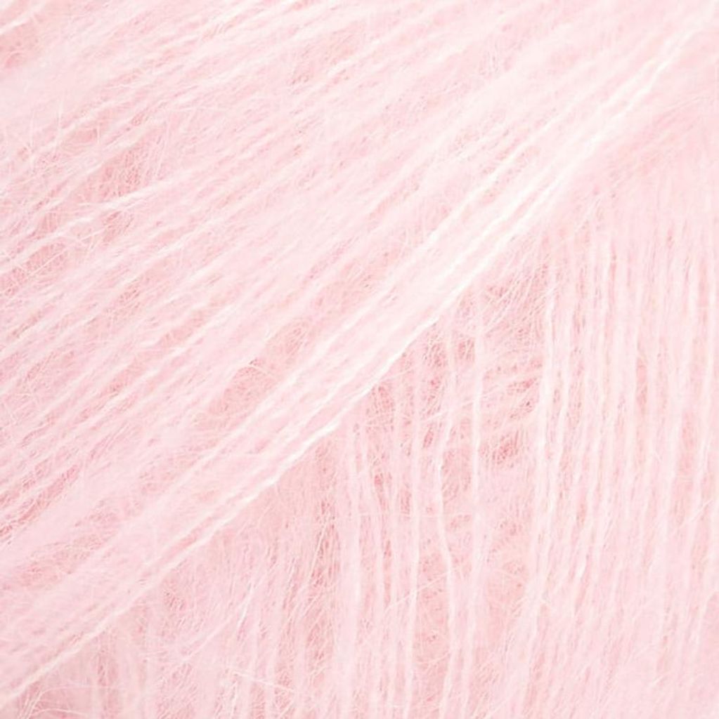 Włóczka Drops Kid-Silk 72 / pastelowy róż / uni color Zdjęcie produktu 