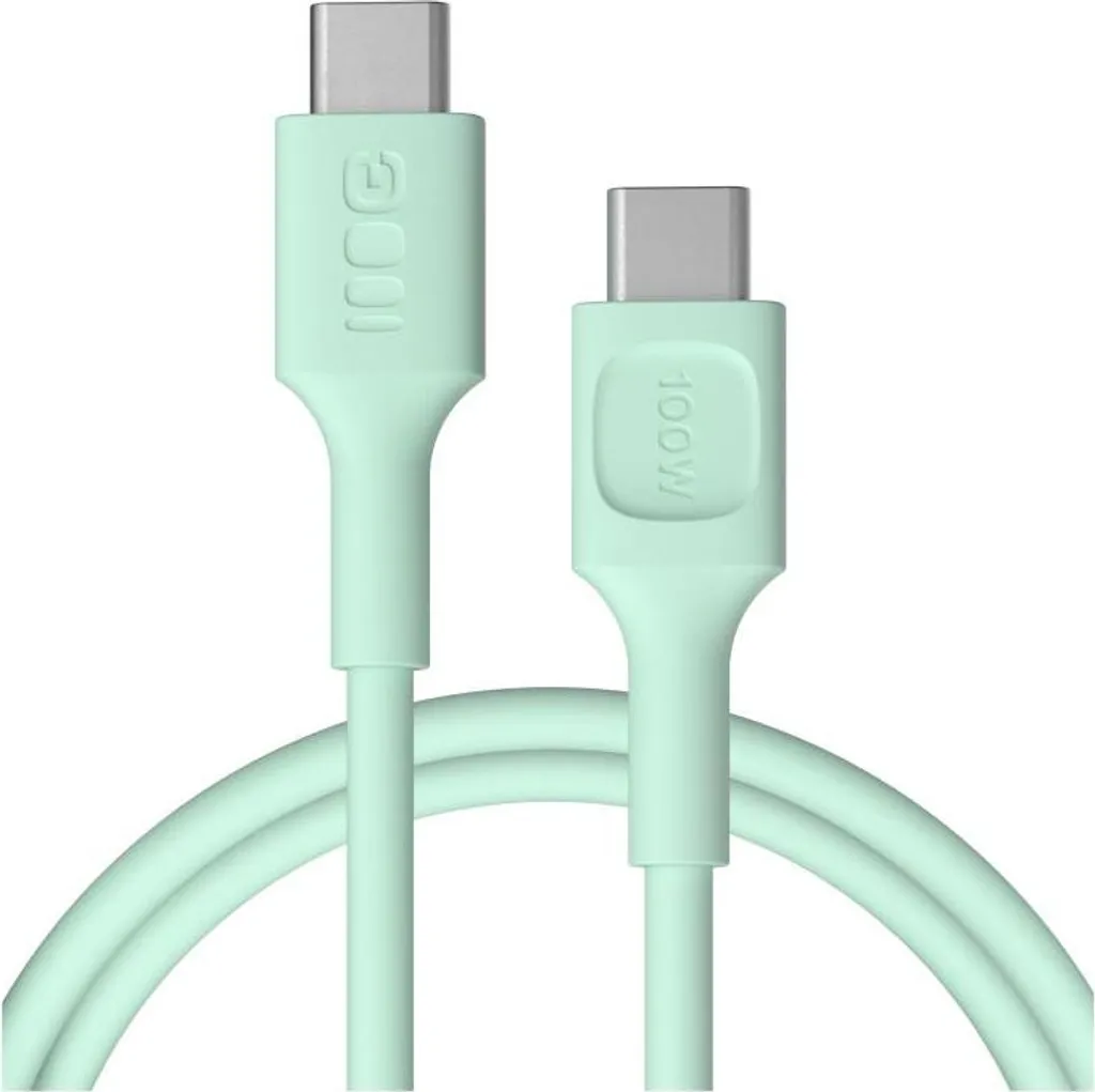Câble USB-C pour MacBook et PC portable 100W Green Cell Silicone 1.2m