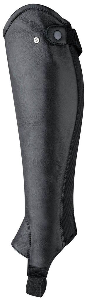 E.L.T Lederchaps Classic Schwarz MS Produktbild 