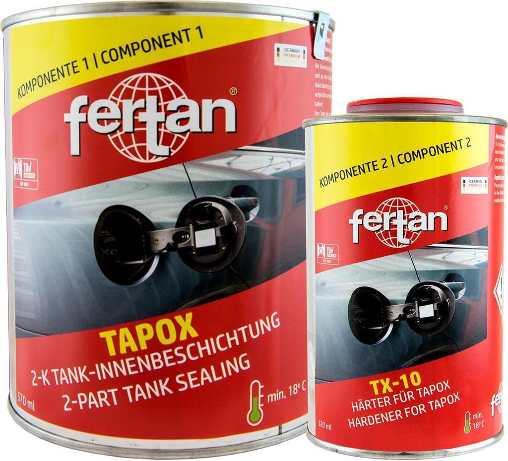 FERTAN 24330 Tapox Set 2-K „groß“ 890 ml Produktbild 