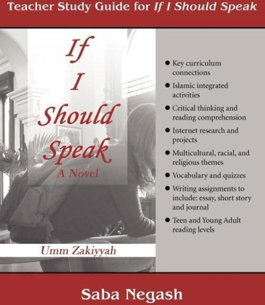 Teacher Study Guide for If I Should Speak
