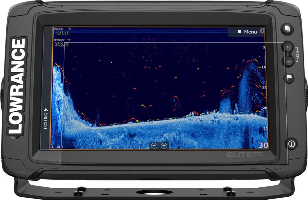 3x Pellicola Lowrance Elite-9 Ti2 Antiriflesso: Protezione Schermo Top