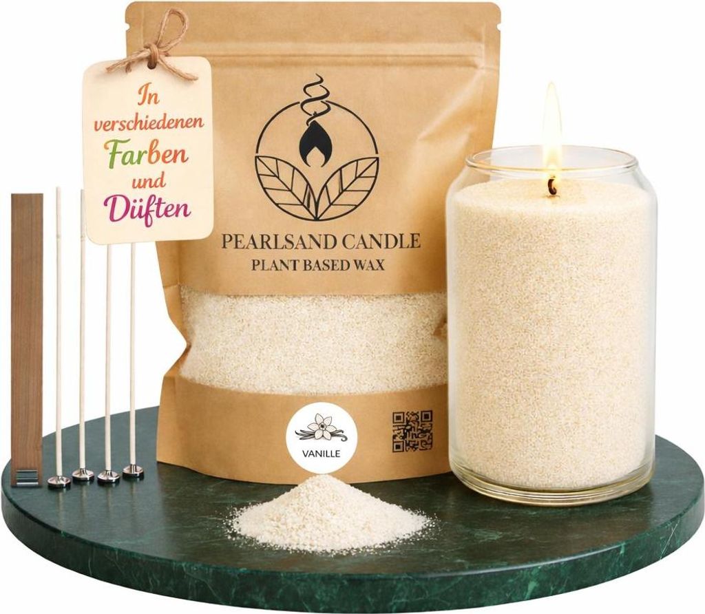 Kerzensand mit Duft 450g Wachsgranulat DIY Kerzen ohne Produktbild 