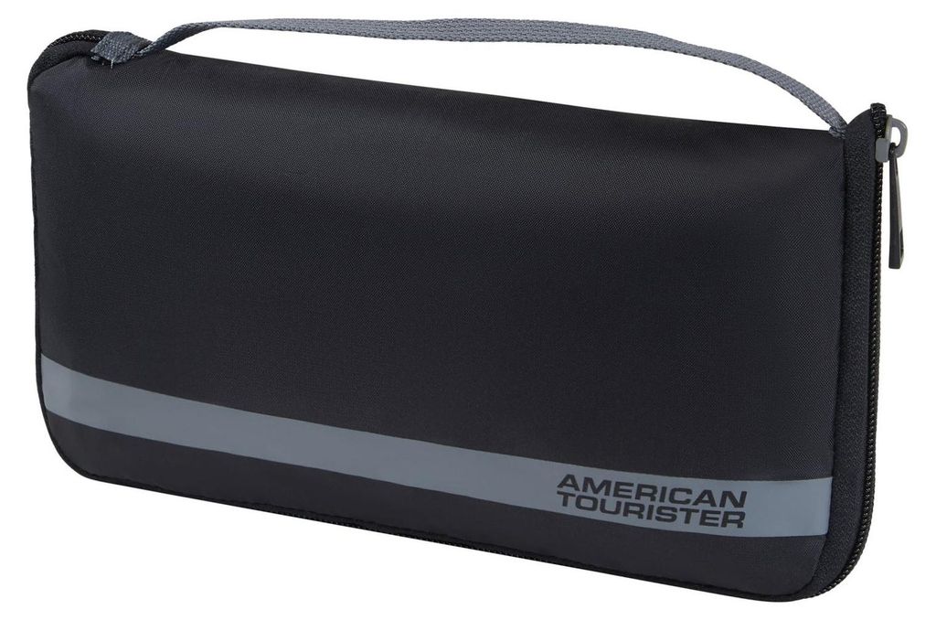 American Tourister Pull-Over Reisezubehör Foldable Luggage Cover Black / Grey schwarz