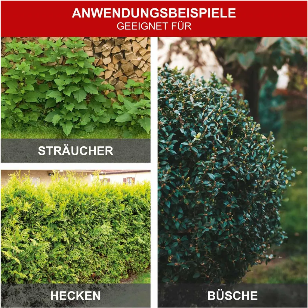 Finissez-en avec la fatigue : Taille-haies Scheppach EHT610 ergonomique