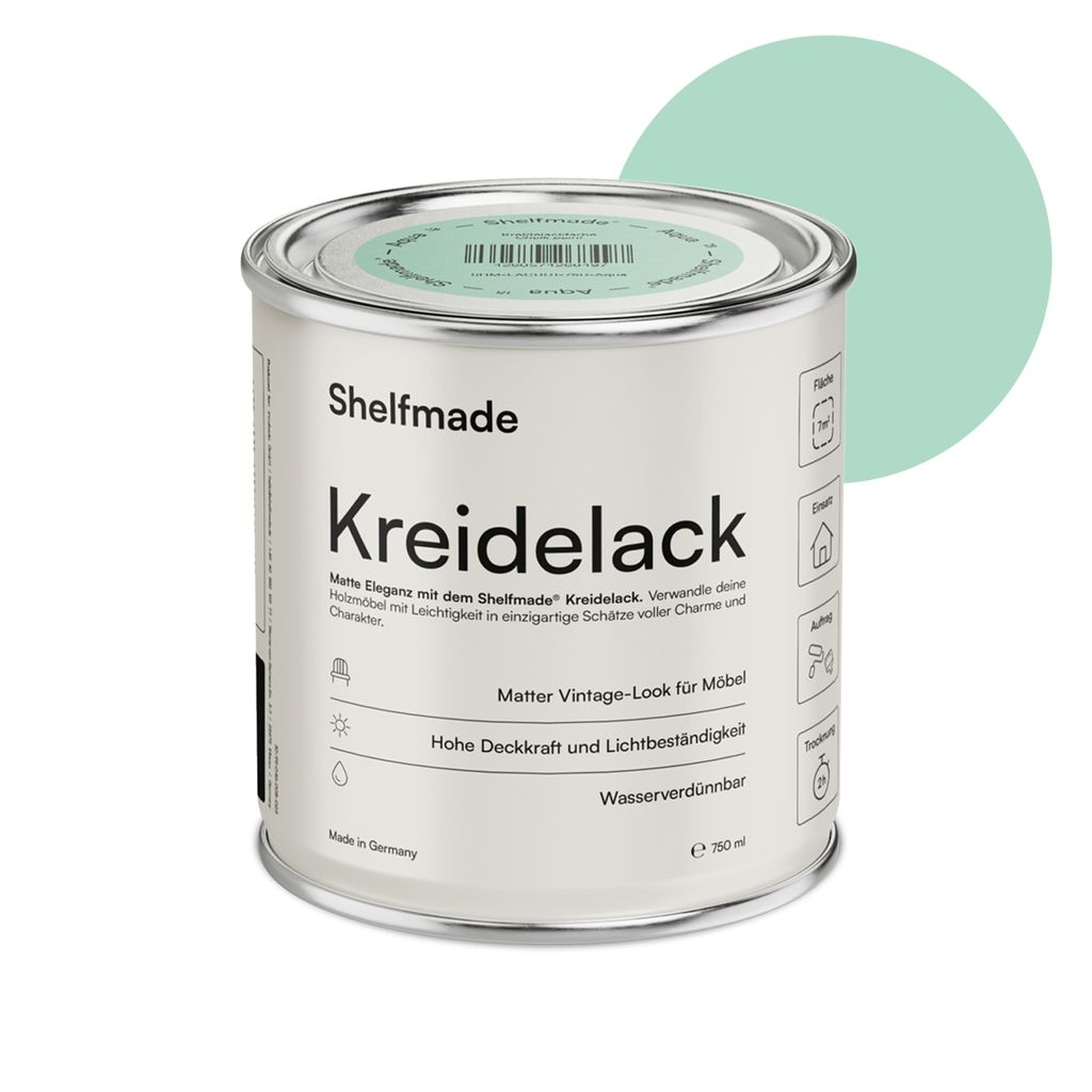 Kreidefarbe Möbel Shabby Chic Holzlack DIY - Chalk Paint matter Look