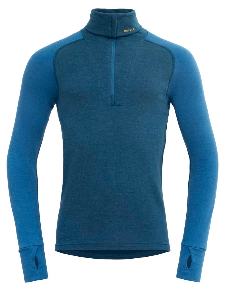 DEVOLD EXPEDITION MERINO SILK ZIP blau blau XL