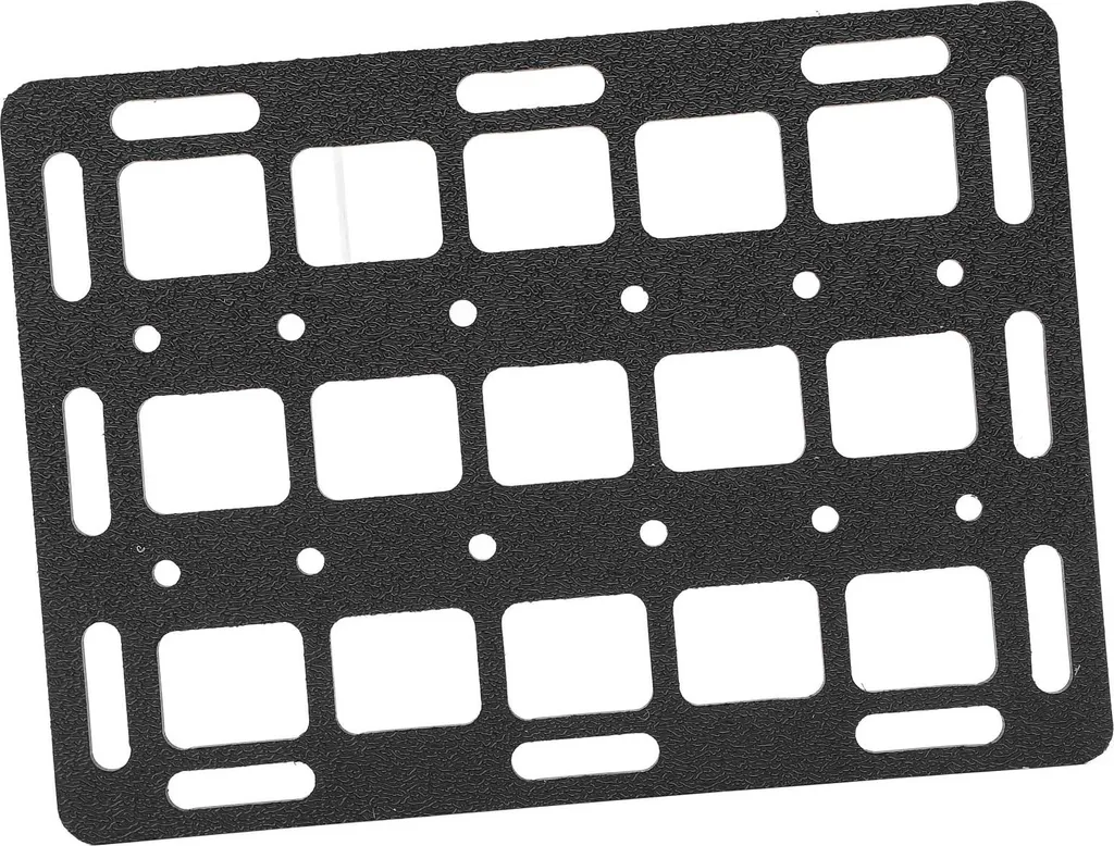 Superficie di appoggio modulare per il poggiatesta dell'auto, 21,6 x 16,5 cm, salvaspazio, fissaggio sicuro, organizer per sedili