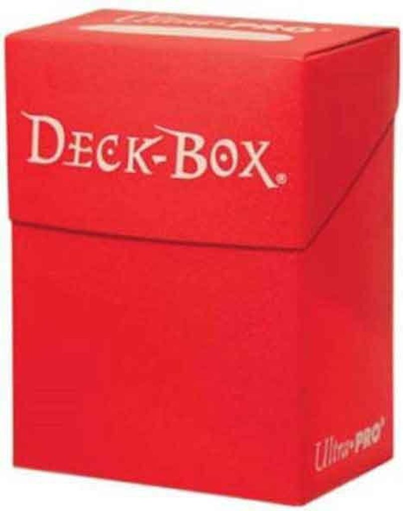 Amigo Ultra Pro Deck Box in der Farbe rot passend für Sammelkarten