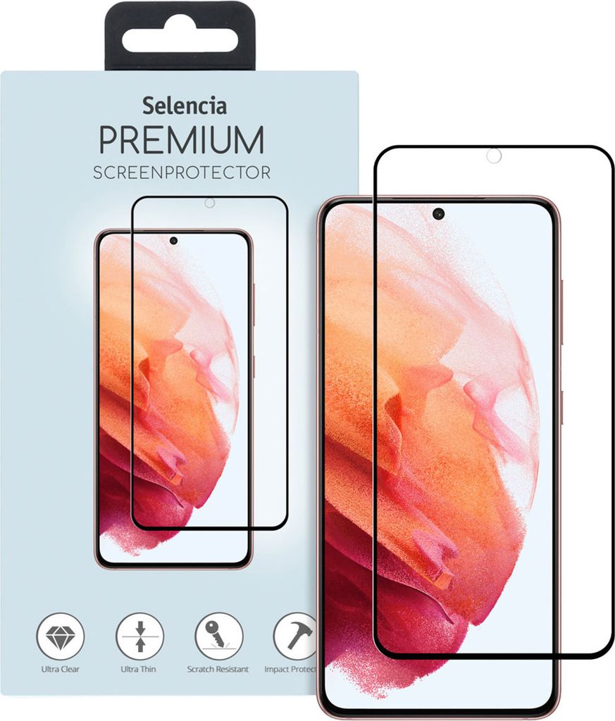 Selencia Premium Screen Protector aus gehärtetem Glas Samsung Galaxy S22 / S23