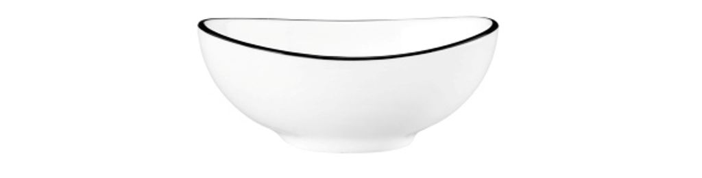 Seltmann Weiden Modern Life Black Line Miska oválná 9 cm