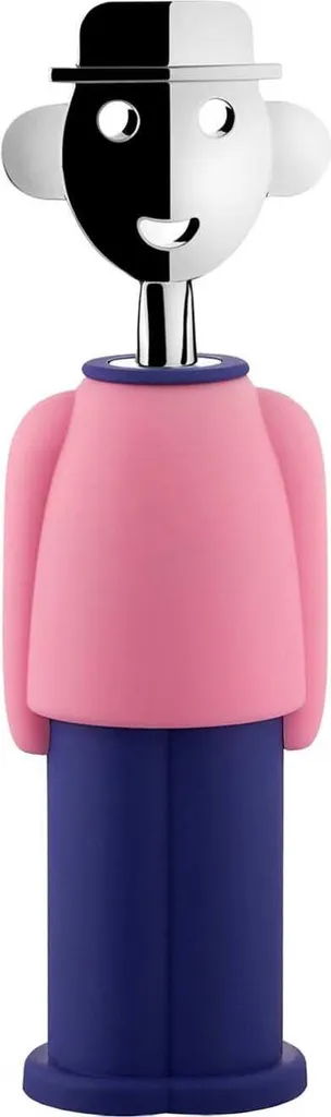 Alessi AM23 PAZ Alessandro M. Cavatappi Design Mendini Rosa Blu
