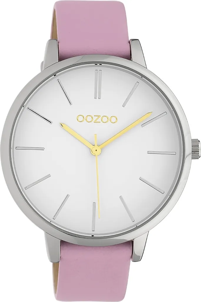 Oozoo Orologio Donna Rosa UOC10180 | Eleganza Quarzo e Pelle Vera