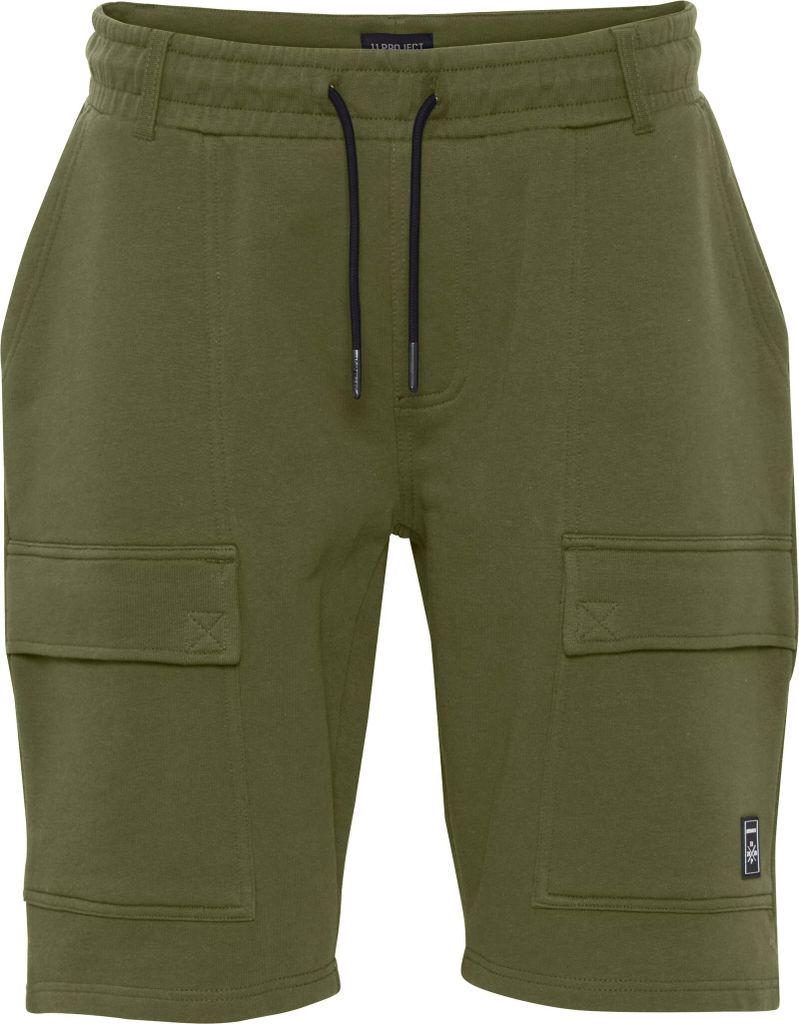11 Project PRKarlsen Herren Sweatshorts Kurze Hose Joggingshorts Cargoshorts Regular Fit