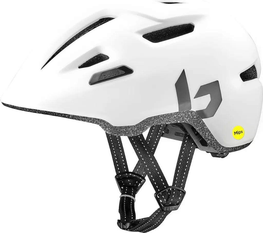 Casque Bollé Stance Pure MIPS Blanc Mat Taille L avec Protection Rotationnelle