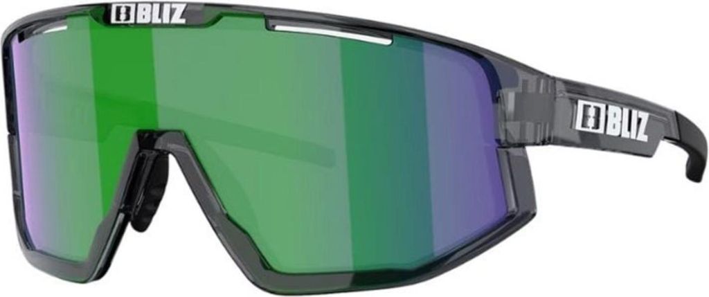 BLIZ Fusion CRYSTAL BLACK/BROWN W GREEN MULTI CRYSTAL Produktbild 