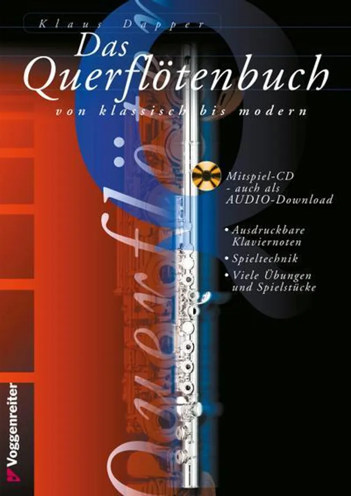Progressez à la flûte traversière avec Das Querflötenbuch et support CD