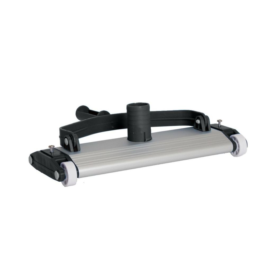 Bodensauger Aluminium mit Gummilippen für 38 mm Schlauch Pool Reinigung stromlos