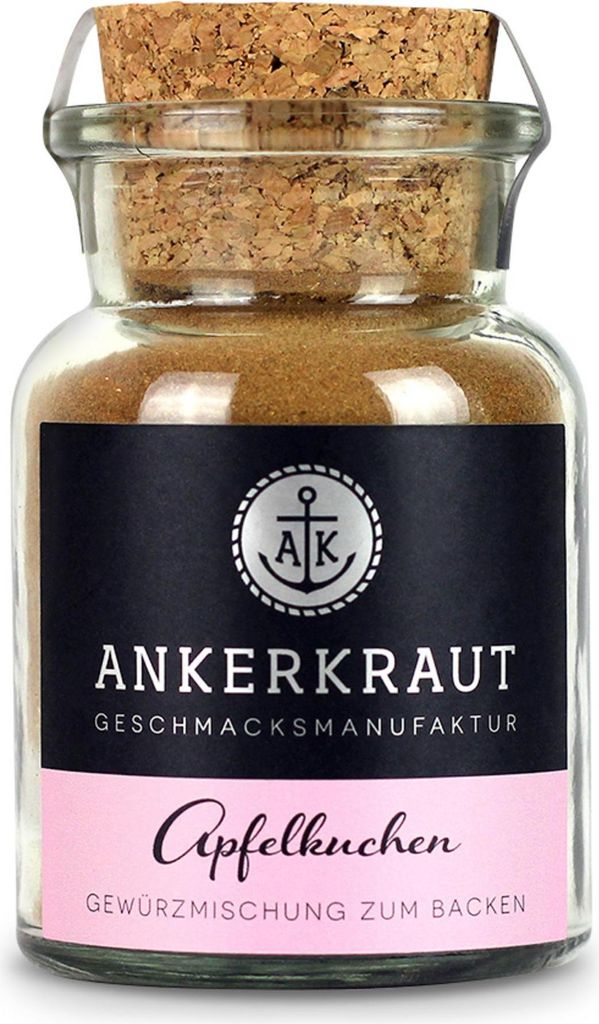 Apfelkuchen, 65g im Korkenglas