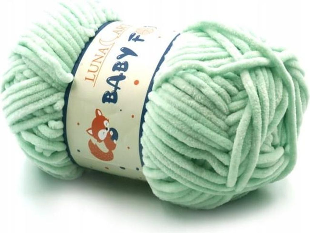Włóczka Luna Art Baby Fox 100-23 / pistacja Zdjęcie produktu 