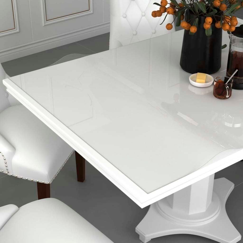"im Angebot" Tischfolie Transparent 200x100 cm 1,6 mm PVC - Tischbeine CC2284