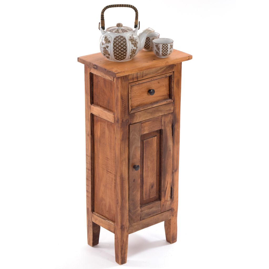 FLURSCHRANK PLANT 80x36cm (HxB) Massivholz | Telefontisch | Produktbild 3