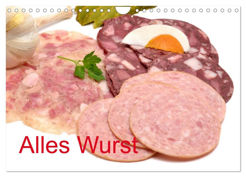 Alles Wurst (Wandkalender 2027 DIN A4 quer), CALVENDO Monatskalender