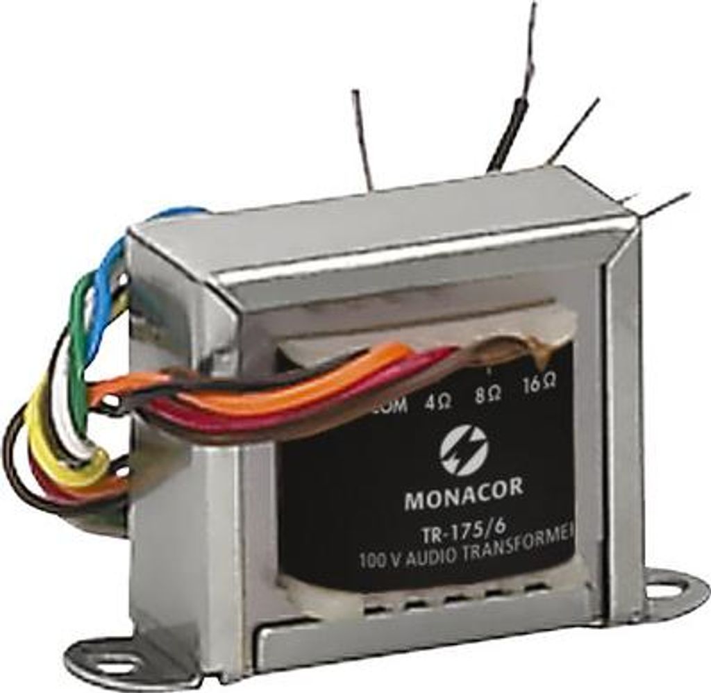 MONACOR TR-175/6 100-V-Leistungs-Audio-Transformatoren